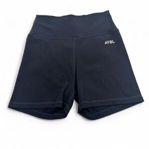 AYBL Staple Shorts S Womens Black Seamless Training Compression Fitted